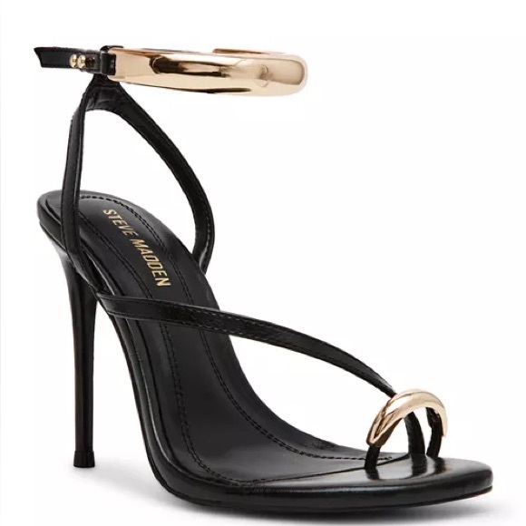 Steve Madden Shoes - STEVE MADDEN Women's Black Tia Sandals size 9